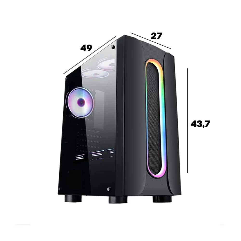 Pc Gamer Chrono, Completo I5 3° Geração, Memória 16GB, HD 1TB, GT740, 4GB Pc Gamer Chrono, Completo I5 3° Geração, Memória 16GB, HD 1TB, GT740, 4GB