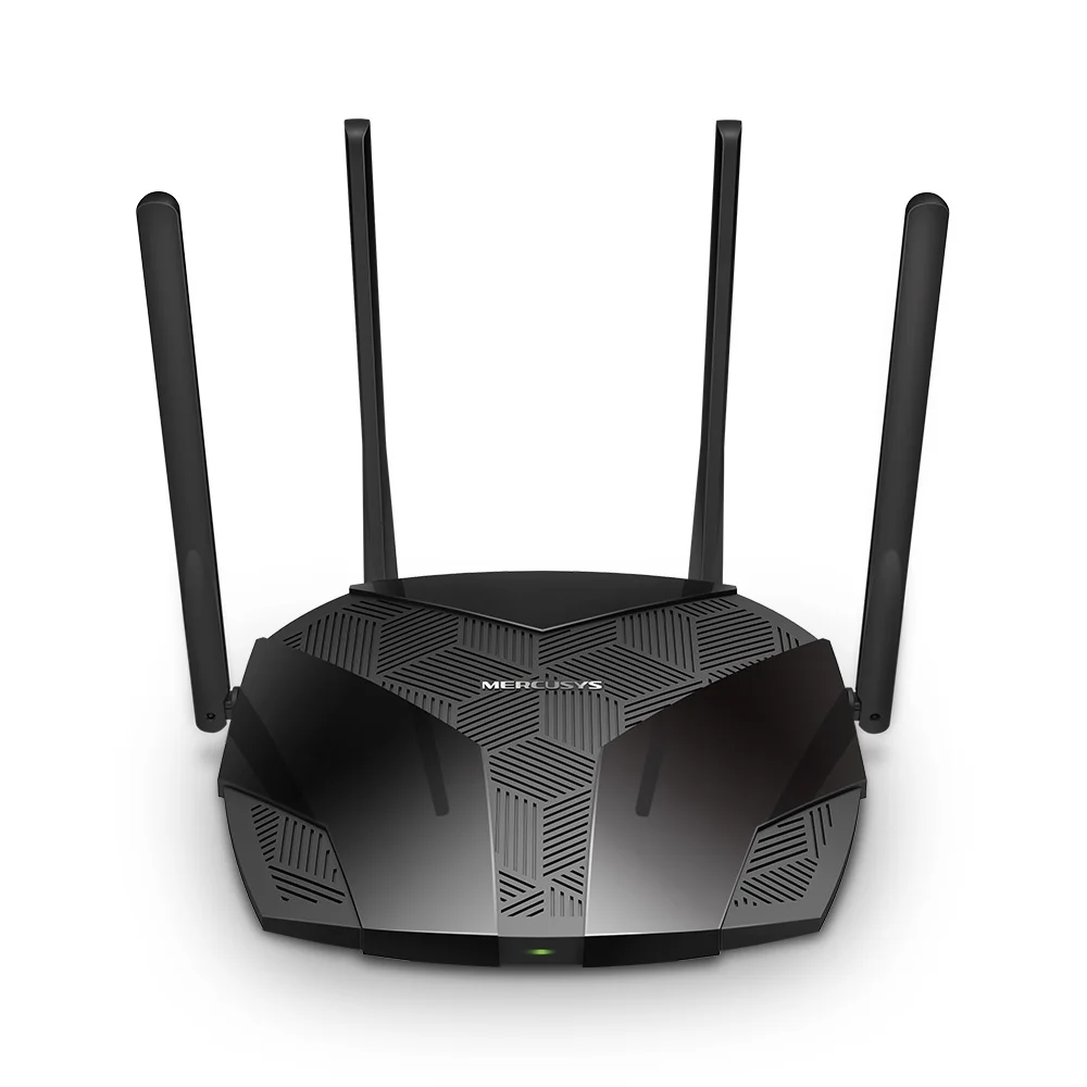 Roteador Mercusys Wi-Fi 6 Dual Band, 1800mbps, Ofdma Mu-Mimo, WPA3, BSS, IPV6, VPN – MR70X Roteador Mercusys Wi-Fi 6 Dual Band, 1800mbps, Ofdma Mu-Mimo, WPA3, BSS, IPV6, VPN – MR70X
