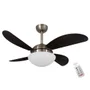 Ventilador De Teto Volare Bronze Vr42 Fly Tabaco 127V e Controle Remoto