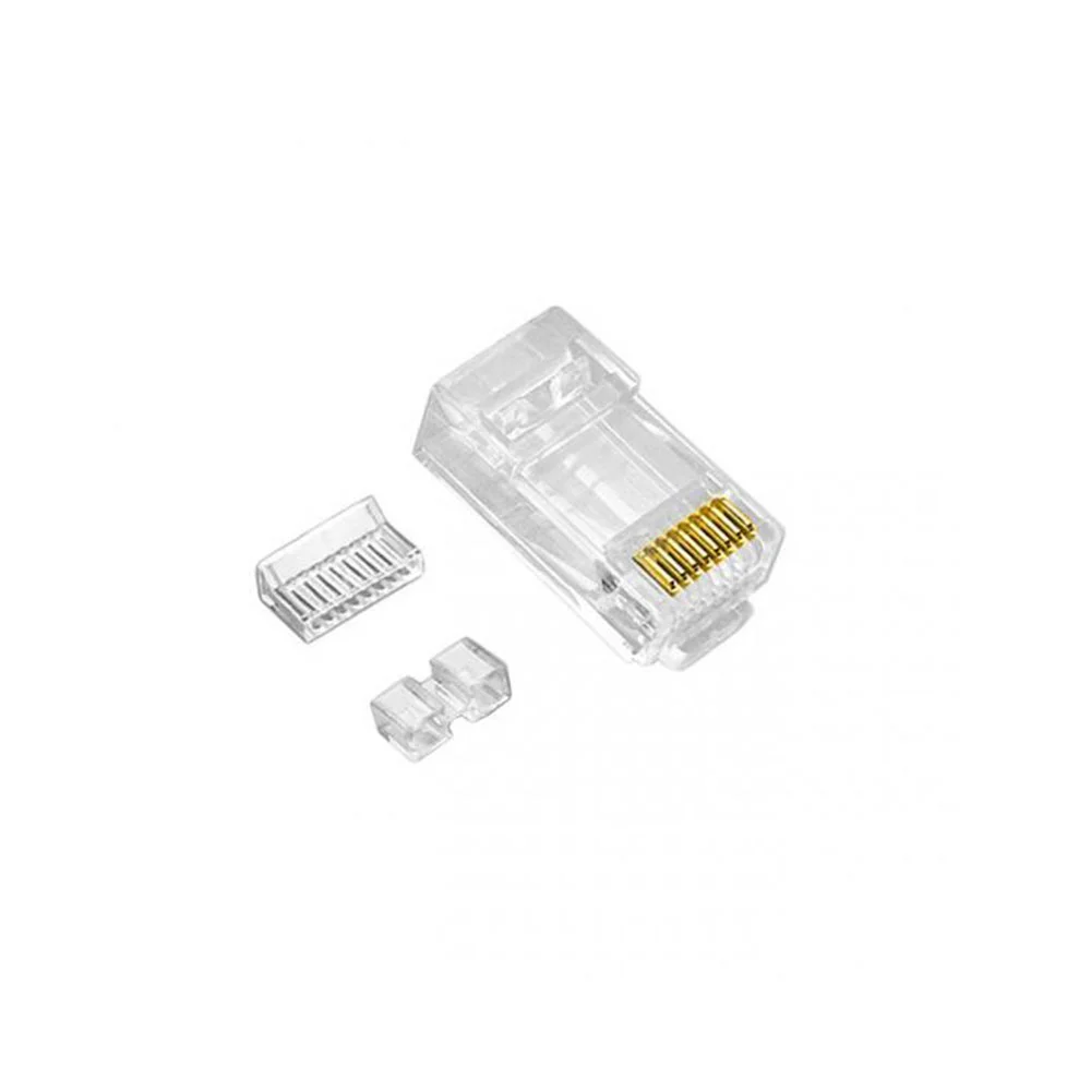 Conector Furukawa Rj45 Cat6 - Pacote Com 50 Unidades Conector Furukawa Rj45 Cat6 - Pacote Com 50 Unidades