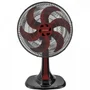 Ventilador de Mesa Ventisol, 30cm, 6 Pás, 3 Velocidades, Vermelho, 220V - Premium Turbo
