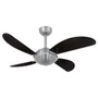 Ventilador De Teto Volare Escovado Fly Office Tabaco 127V
