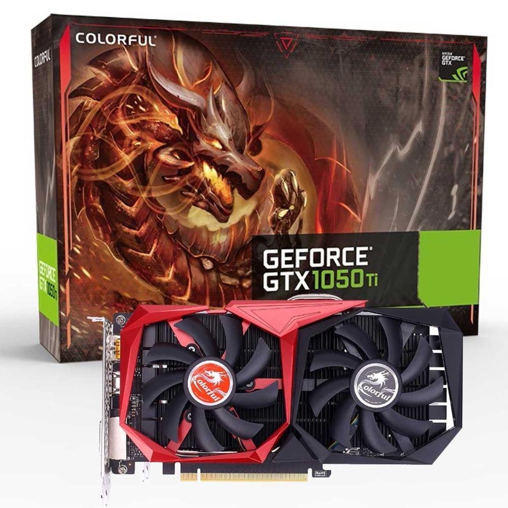 Geforce Gtx 1050ti 4gb Gddr5, 128bits, Coloful | KaBuM!