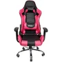 Cadeira Gamer Mymax MX7, Suportado até 150Kg, Giratória, Preto e Rosa