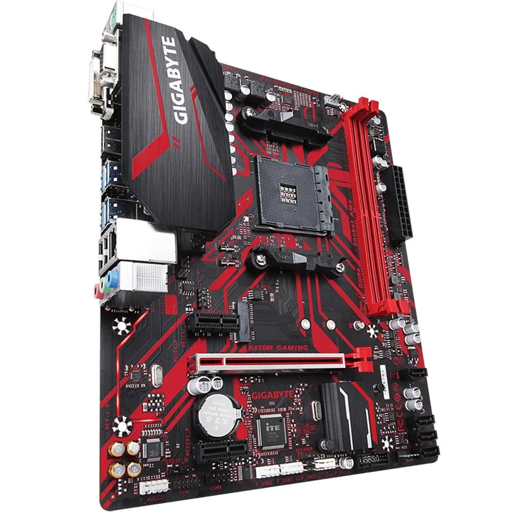Placa Mãe Gigabyte B450M Gaming, AMD AM4, mATX, DDR4, Chipset Amd B450 Placa Mãe Gigabyte B450M Gaming, AMD AM4, mATX, DDR4, Chipset Amd B450