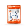 Patch Cord Pluscable Cat5epc-ethu25bl Cabo De Rede 2,5m Azul