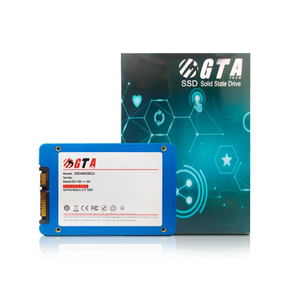 SSD 480GB 25 Sata 3 Gta Tech Ssd480gb25 KaBuM