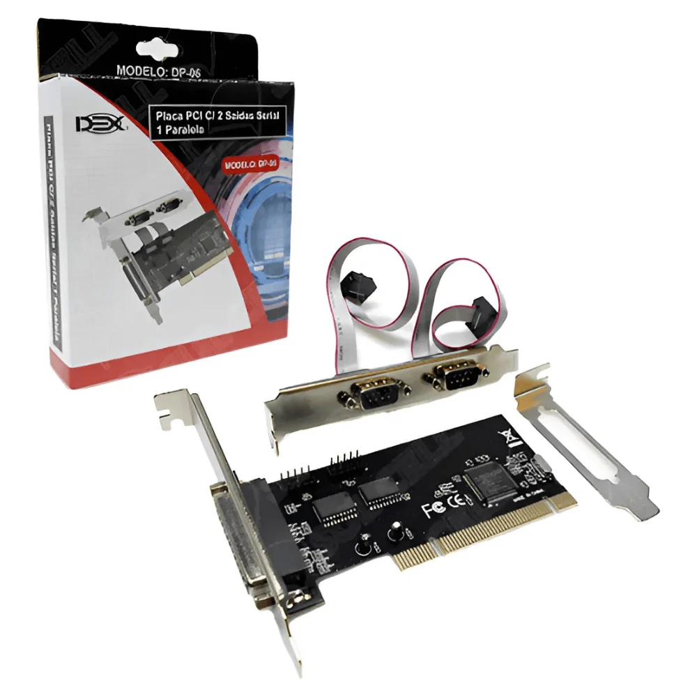 Placa Pci Dex Pci Controladora KaBuM