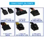 Fonte Evus Gamer, 600W, 80 Plus Bronze, LED RGB - EVG600