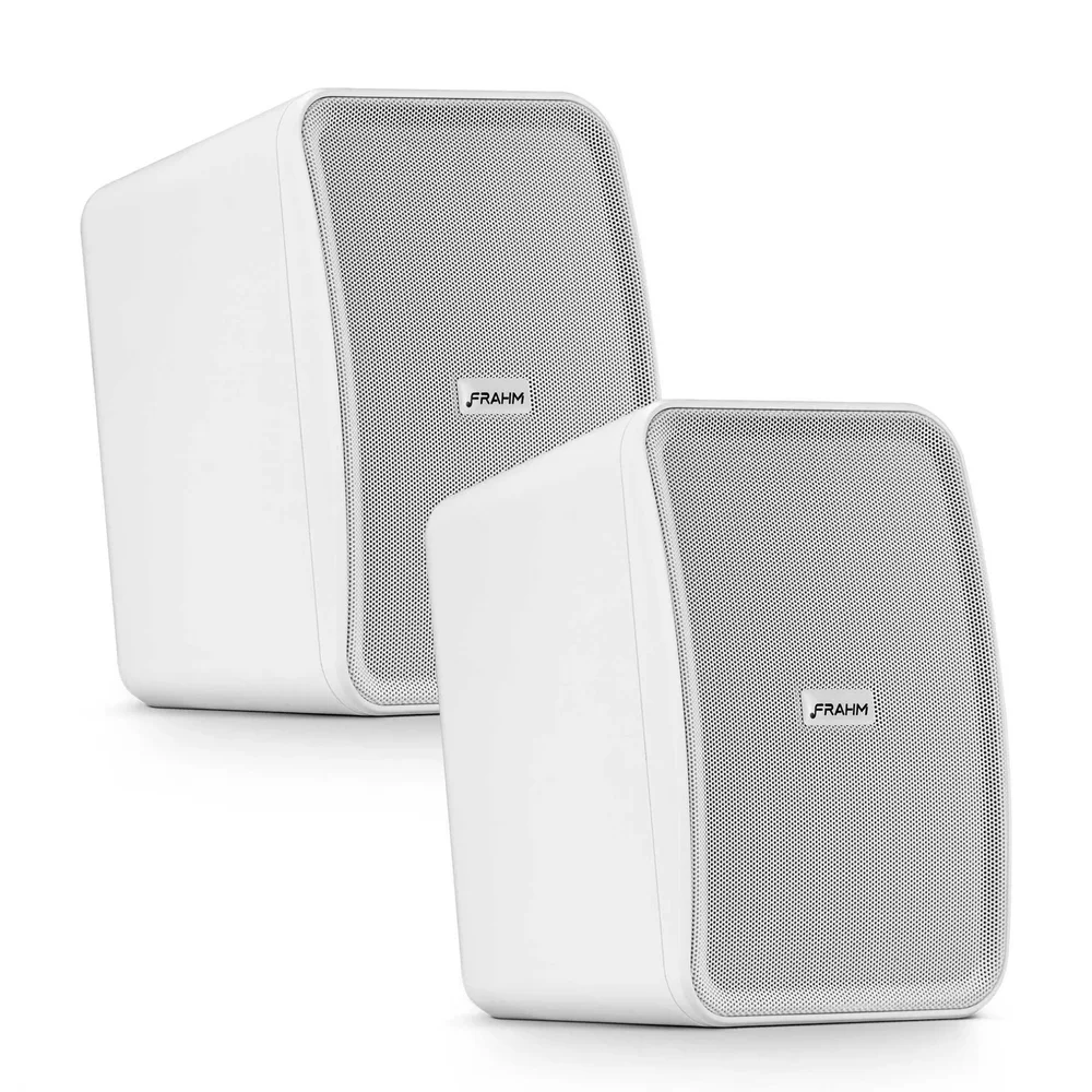 Caixa De Som Passiva Hs 4 Outdoor 100w Rms Frahm (par)