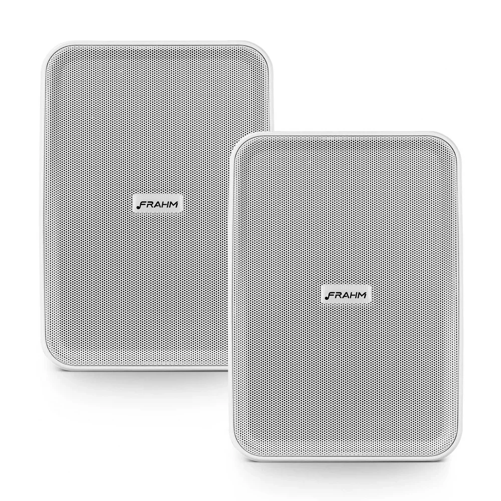 Caixa De Som Passiva Hs 4 Outdoor 100w Rms Frahm (par)