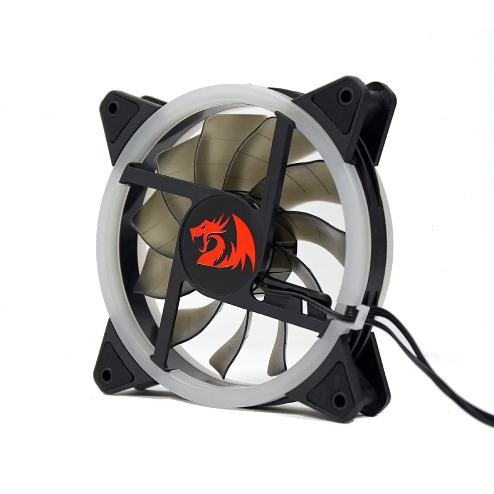 Kit 3 Cooler 120mmx25mm Com Led Rgb Redragon