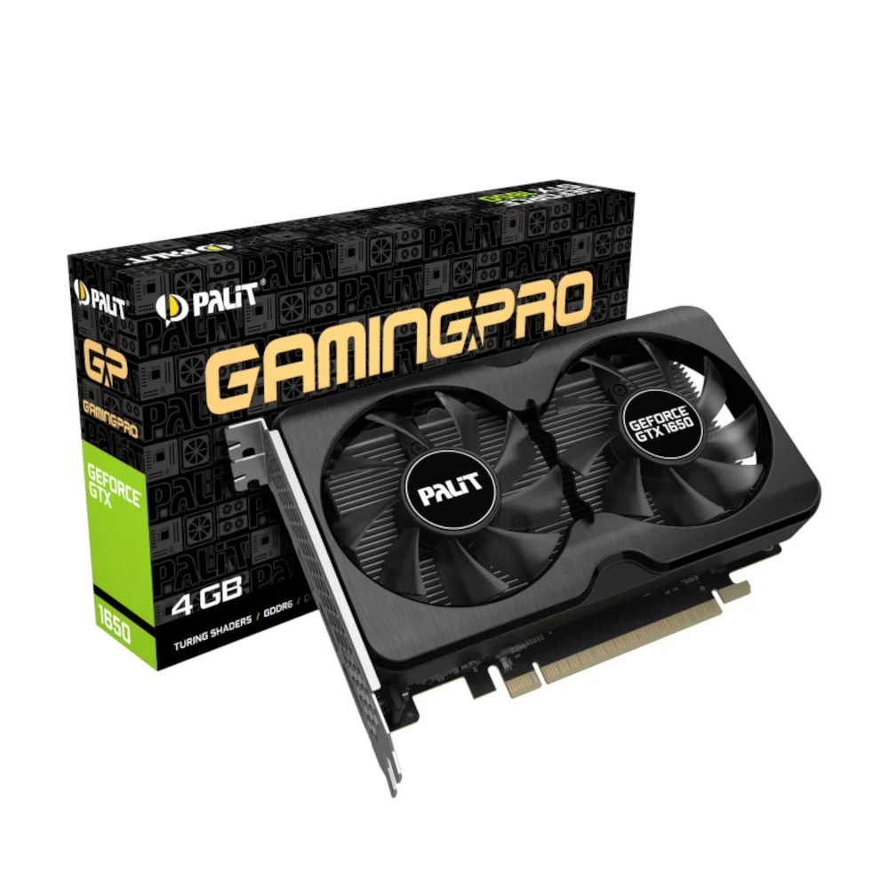 グラフィックボード・グラボ・ビデオカード PALIT GeForce GTX1650 Placa De Vídeo Palit GTX 1650 GP 4GB KaBuM