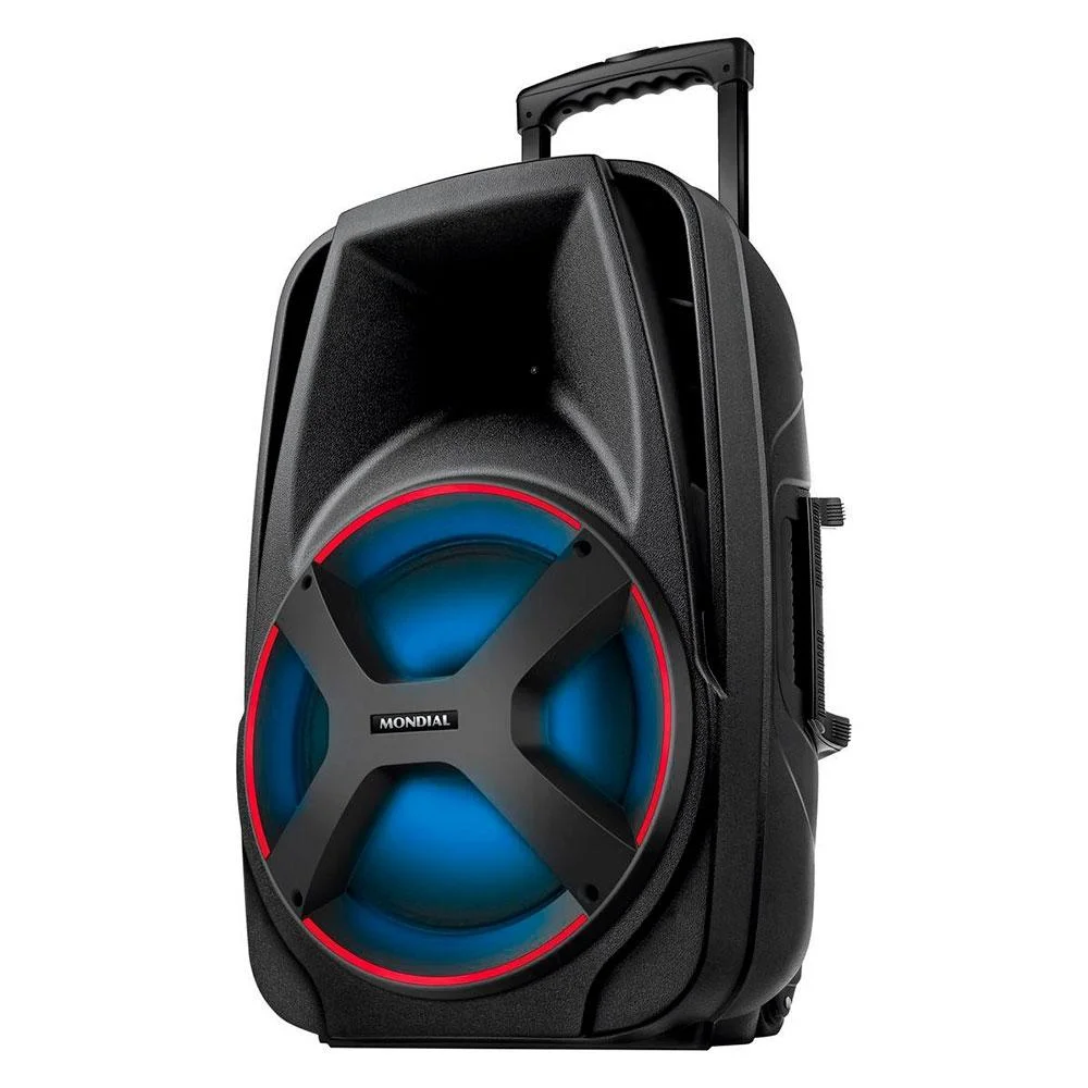 Caixa Amplificada Mondial Cm-550, Entradas USB/sd/aux E Para Microfone, Rádio Fm, Bluetooth, 550w Rms Caixa Amplificada Mondial Cm-550, Entradas USB/sd/aux E Para Microfone, Rádio Fm, Bluetooth, 550w Rms