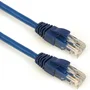 Cabo De Rede Patch Cord Rj45 Cat 6, 1.5 Metros, Azul - Plus Cable Pc-Eth6u15bl