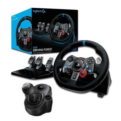 Kit Volante Logitech G29 Driving Force PS3/PS4/PC - 941-000111+ Câmbio  Logitech G Driving Force, Compatível com Volantes Logitech G923, G29 e G -  Faz a Boa!