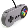 Controle USB Super Nintendo Snes Joystick, Windows, Mac, Linux , Altomex - Cinza