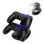 Carregador Oivo Controle Ps4 Duplo Com Indicador De Led