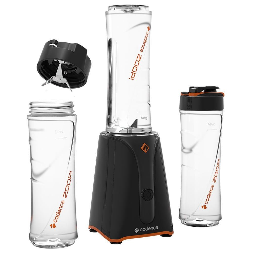 Liquidificador Cadence Blender Zoop, 600W, 220V, Preto - BLD701 Liquidificador Cadence Blender Zoop, 600W, 220V, Preto - BLD701