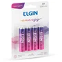 Pilha Recarregavel AA Elgin, 4 Unidades, 82173