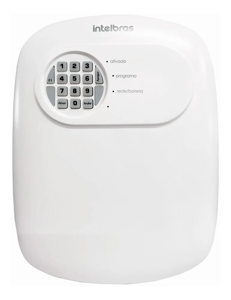 Kit Central De Alarme Anm 24 Net Intelbras + 2 Sensores Xas 4010 Smart + Bateria + Sirene + Cabo
