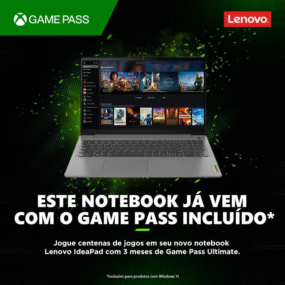 Notebook Lenovo Ideapad Gaming 3i I7-11370h, 16GB RAM, SSD 512GB, GTX 1650 4GB, 15.6 Polegadas, FHD, W11- 82mg0000br Notebook Lenovo Ideapad Gaming 3i I7-11370h, 16GB RAM, SSD 512GB, GTX 1650 4GB, 15.6 Polegadas, FHD, W11- 82mg0000br