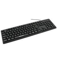 Teclado Homeoffice/escritório Usb Abnt2 Standard Exbom Bk103