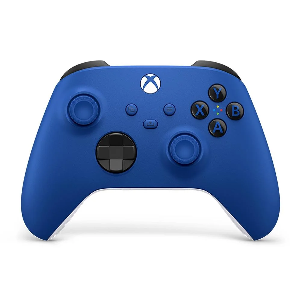 Controle Sem Fio Xbox Series S, X, One E Pc Azul Shock Blue - Qau-00065 Controle Sem Fio Xbox Series S, X, One E Pc Azul Shock Blue - Qau-00065
