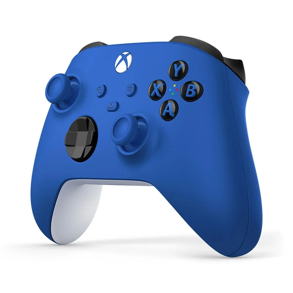 Controle Sem Fio Xbox Series S, X, One E Pc Azul Shock Blue - Qau-00065 Controle Sem Fio Xbox Series S, X, One E Pc Azul Shock Blue - Qau-00065
