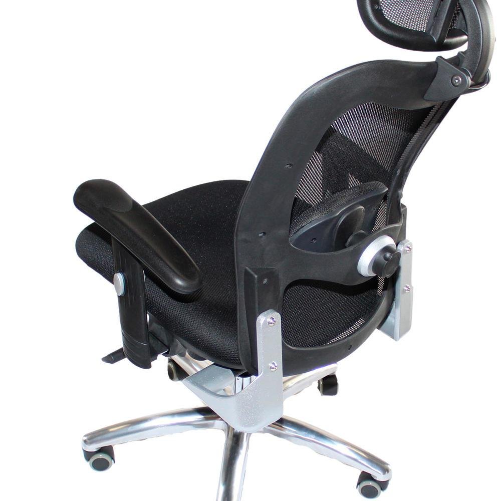 Cadeira Presidente Premium New Ergon - Preto - W-43C Cadeira Presidente Premium New Ergon - Preto - W-43C