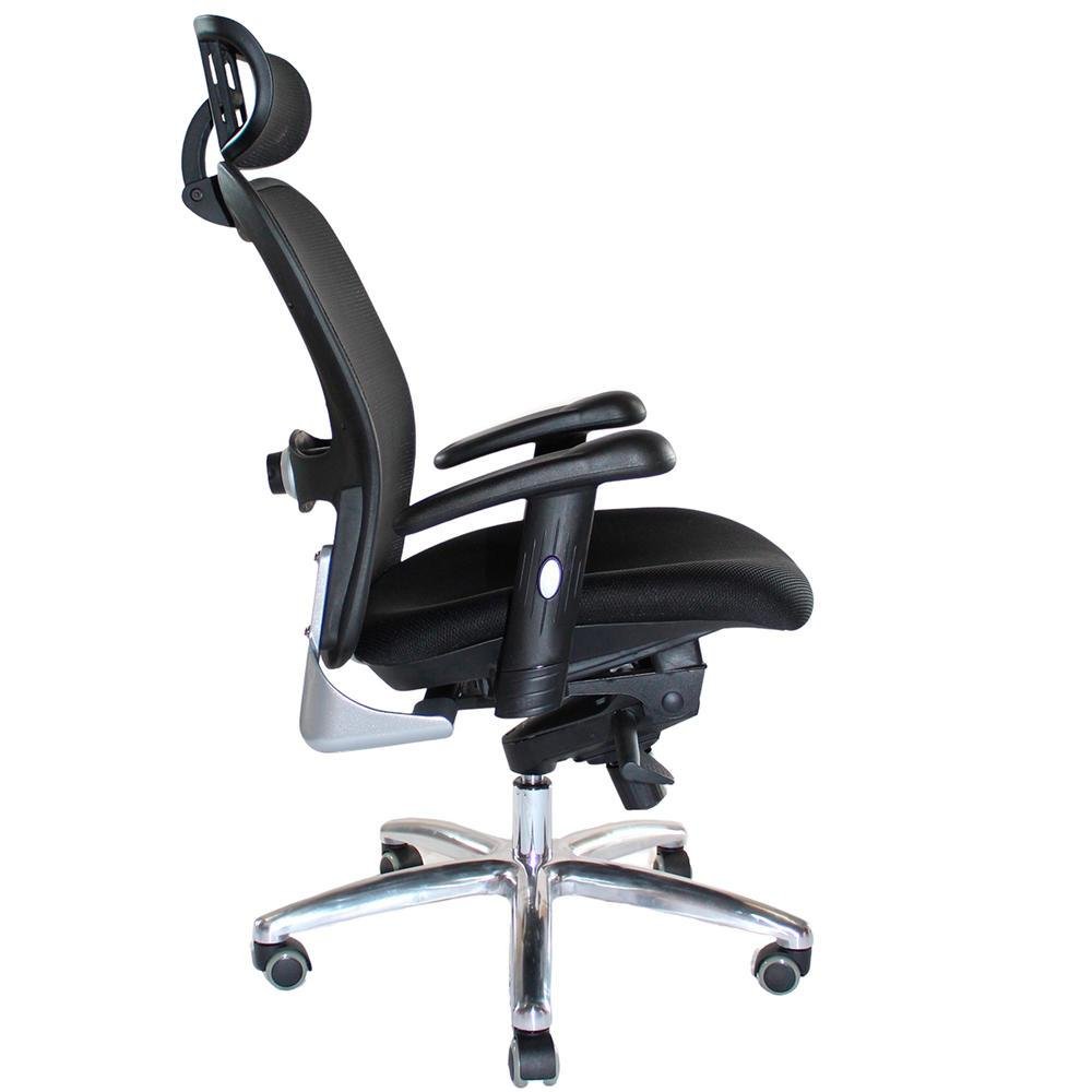 Cadeira Presidente Premium New Ergon - Preto - W-43C Cadeira Presidente Premium New Ergon - Preto - W-43C