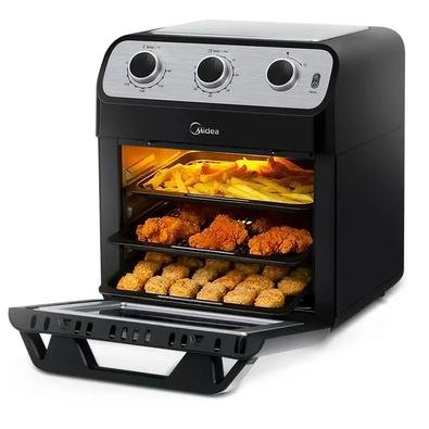 Menor preço em Fritadeira Sem Óleo Midea Ovenfryer Preto E Inox - Ffa20p - 110v
