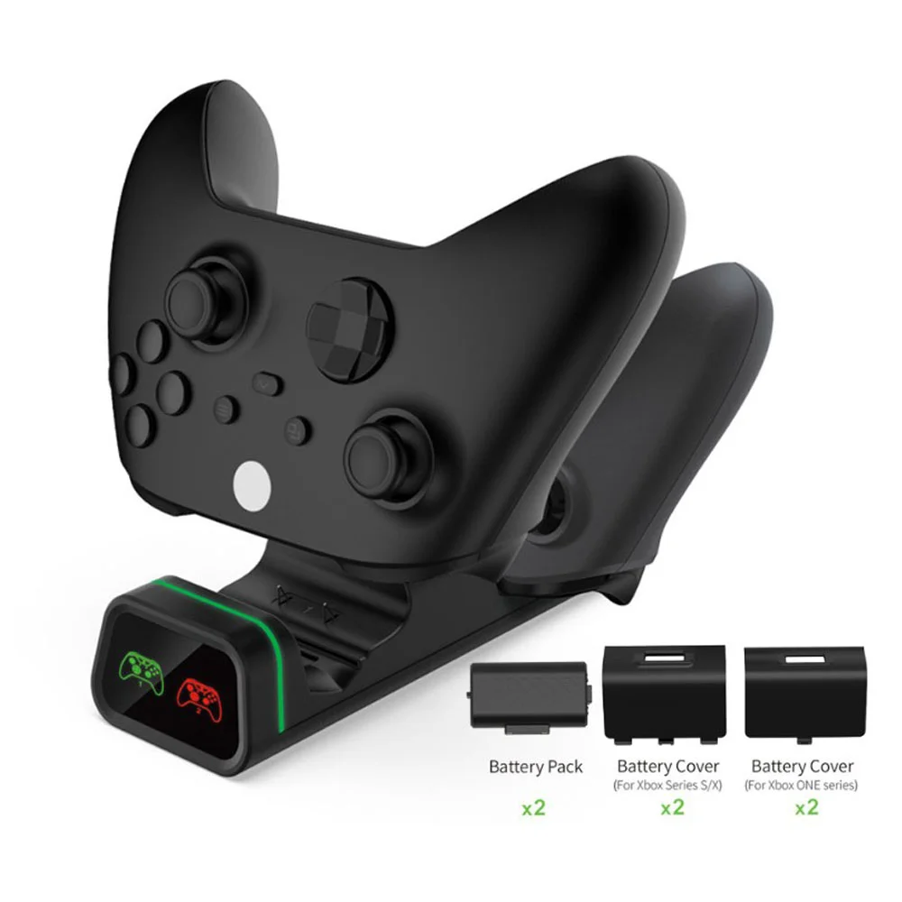 Dual Charging Dock Para Controle Wireless X-series e X-one Dobe Tyx-19006x Dual Charging Dock Para Controle Wireless X-series e X-one Dobe Tyx-19006x