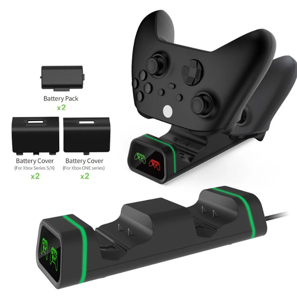Dual Charging Dock Para Controle Wireless X-series e X-one Dobe Tyx-19006x Dual Charging Dock Para Controle Wireless X-series e X-one Dobe Tyx-19006x