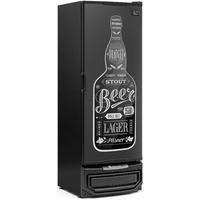 Cervejeira Grba-400 Pr Porta Cega Adesivada Frost Free Capacidade 410 L Gelopar 220v