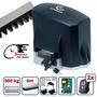 Kit Motor Automatizador De Portão Eletrônico Deslizante Kdz Speed Wave 1/3 220v Garen Portões Até 500kg + 6 Metros Cremalheira - 220v