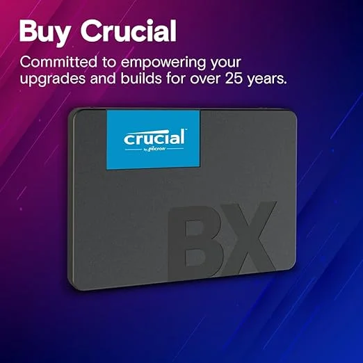 SSD Interno Crucial Bx500 240GB KaBuM