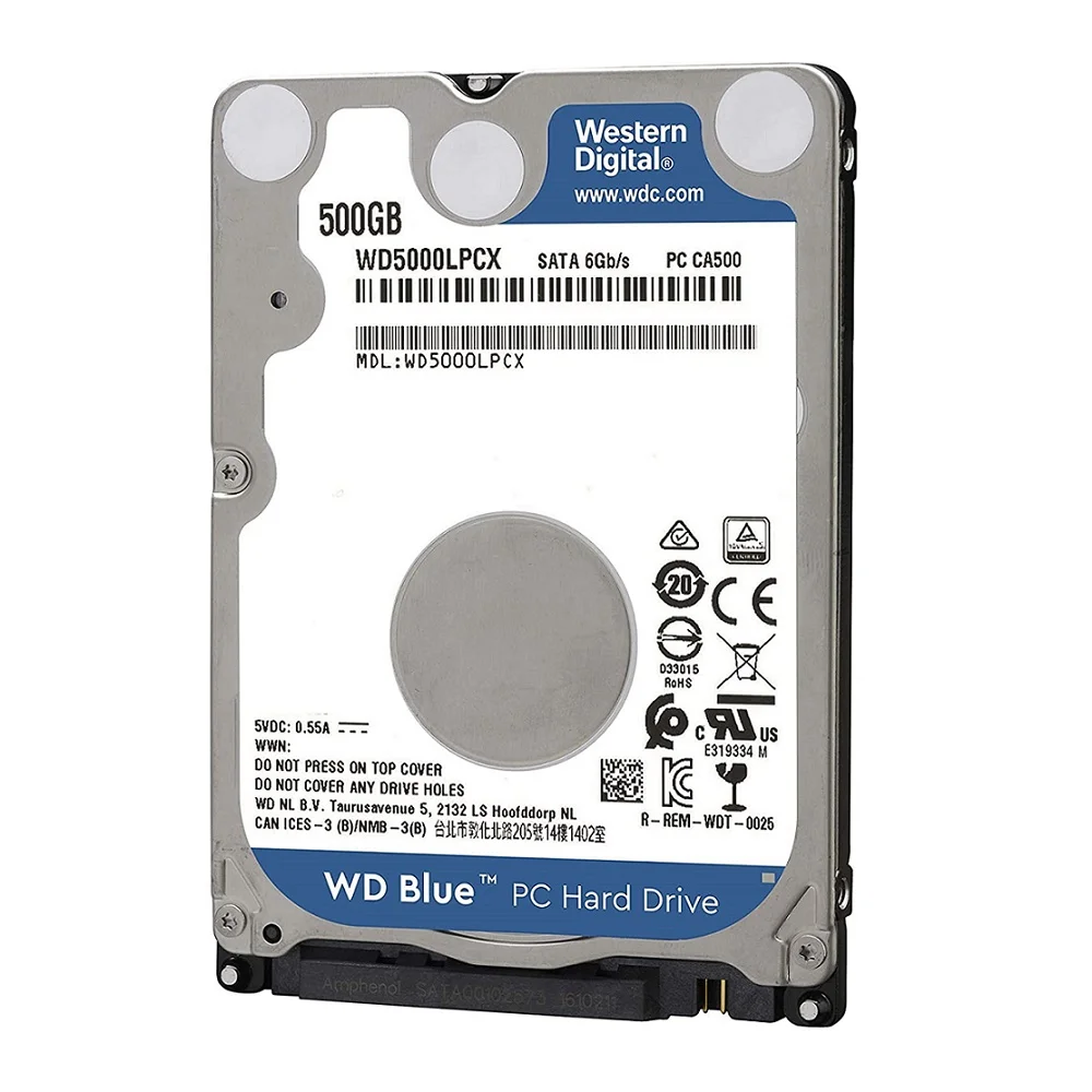Hd Blue 500gb Notebook Western Digital KaBuM