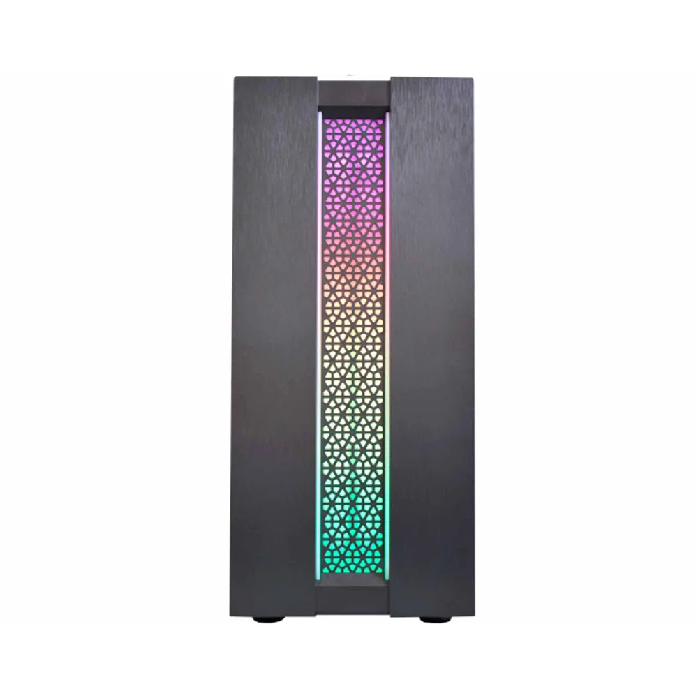Gabinete Gamer K-mex Kratos Cg-42tp, Painel Fita LED RGB, USB 2.0, Preto - Cg42tprh001cb0x Gabinete Gamer K-mex Kratos Cg-42tp, Painel Fita LED RGB, USB 2.0, Preto - Cg42tprh001cb0x