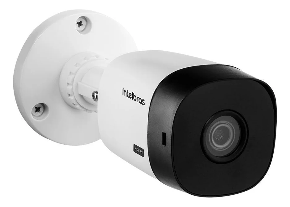 Kit 2 Câmeras Segurança Vhl 1220 B, Full Hd 1080p, Dvr Inteligente Intelbras Mhdx 1204, 4 Canais