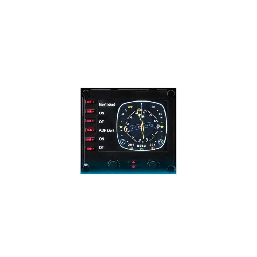 Controle Profissional Para Simulação Em Painel De Instrumentos Lcd Flight Instrument Panel 945-000027 - Logitech Controle Profissional Para Simulação Em Painel De Instrumentos Lcd Flight Instrument Panel 945-000027 - Logitech