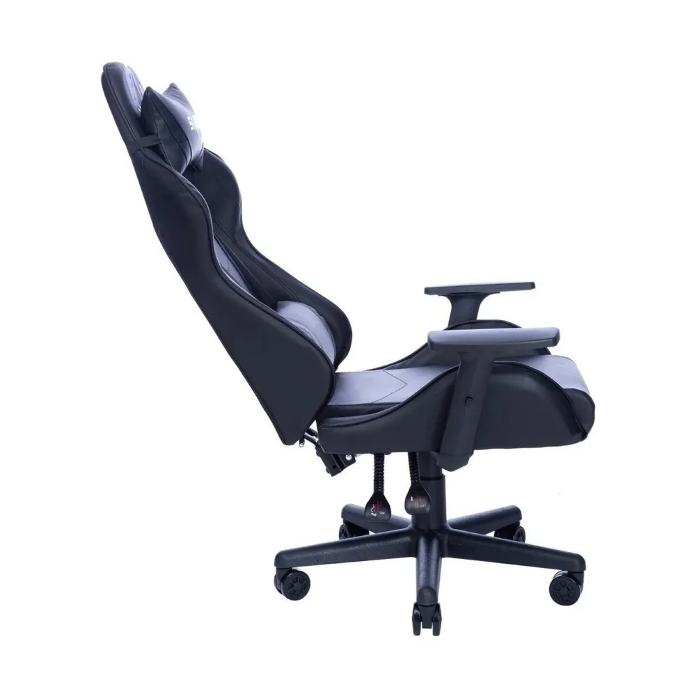 Cadeira Gamer Krait Snake, Reclinavel B88 - Preta