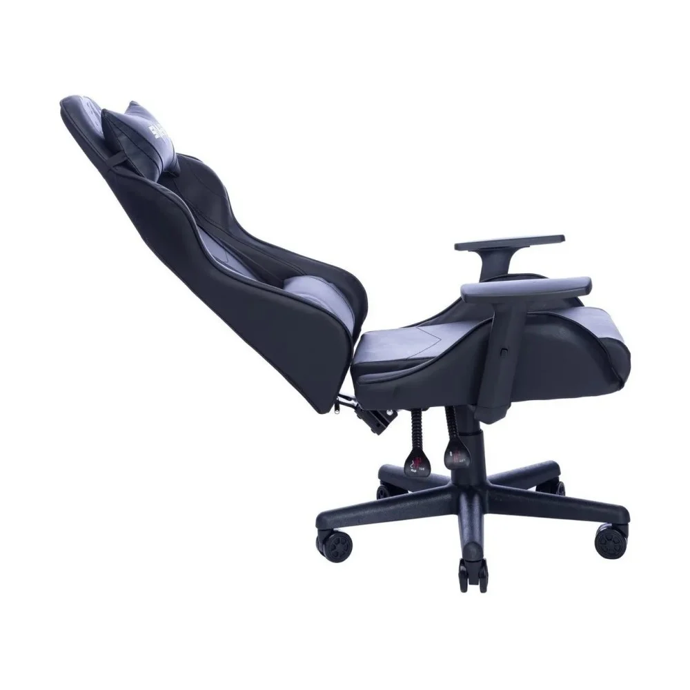 Cadeira Gamer Krait Snake, Reclinavel B88 - Preta