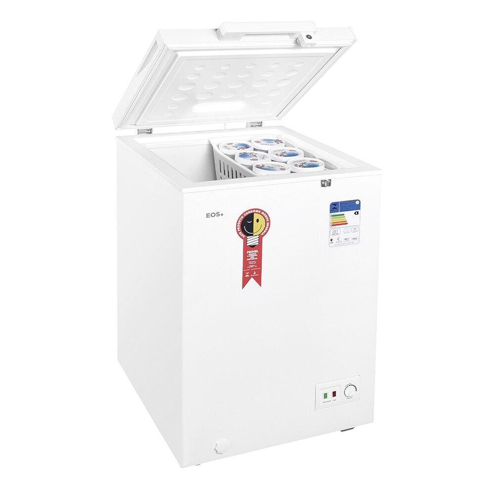 Freezer E Conservador Horizontal Eos Efh120x,110 Litros 220v Freezer E Conservador Horizontal Eos Efh120x,110 Litros 220v