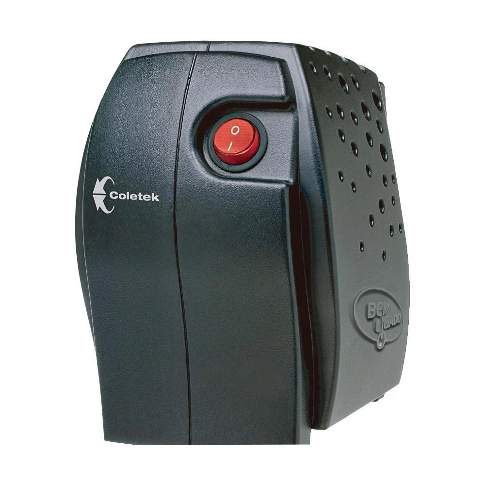 Estabilizador 300va Coletek Bem Ligado - Bivolt Manual - 115v - Es-300va-bm