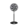 Ventilador De Coluna, Preto, 50cm, Turbo, 6 Pás Oscilante, 220v