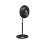 Ventilador De Coluna, Preto, 50cm, Turbo, 6 Pás Oscilante, 220v
