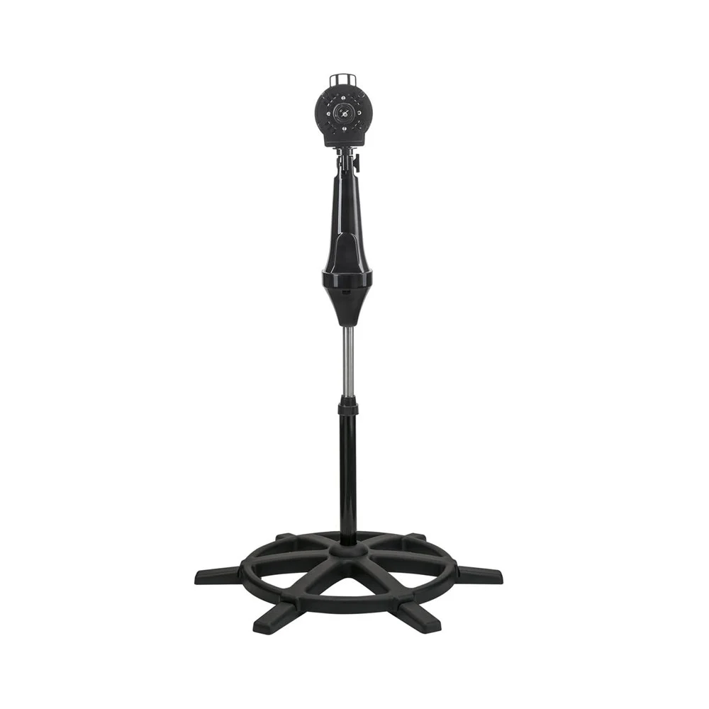 Ventilador De Coluna, Preto, 50cm, Turbo, 6 Pás Oscilante, 220v