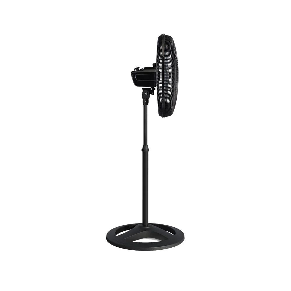 Ventilador De Coluna, Preto, 50cm, Turbo, 6 Pás Oscilante, 220v