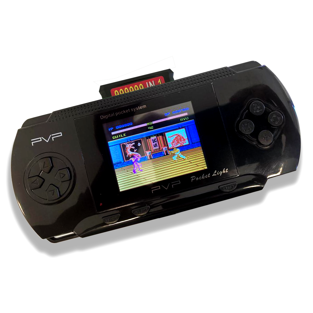 Mini Vídeo Game Portátil Tipo Psp 8bit Preto Jogos Classicos